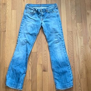 Sexy slightly boot cut jeans
